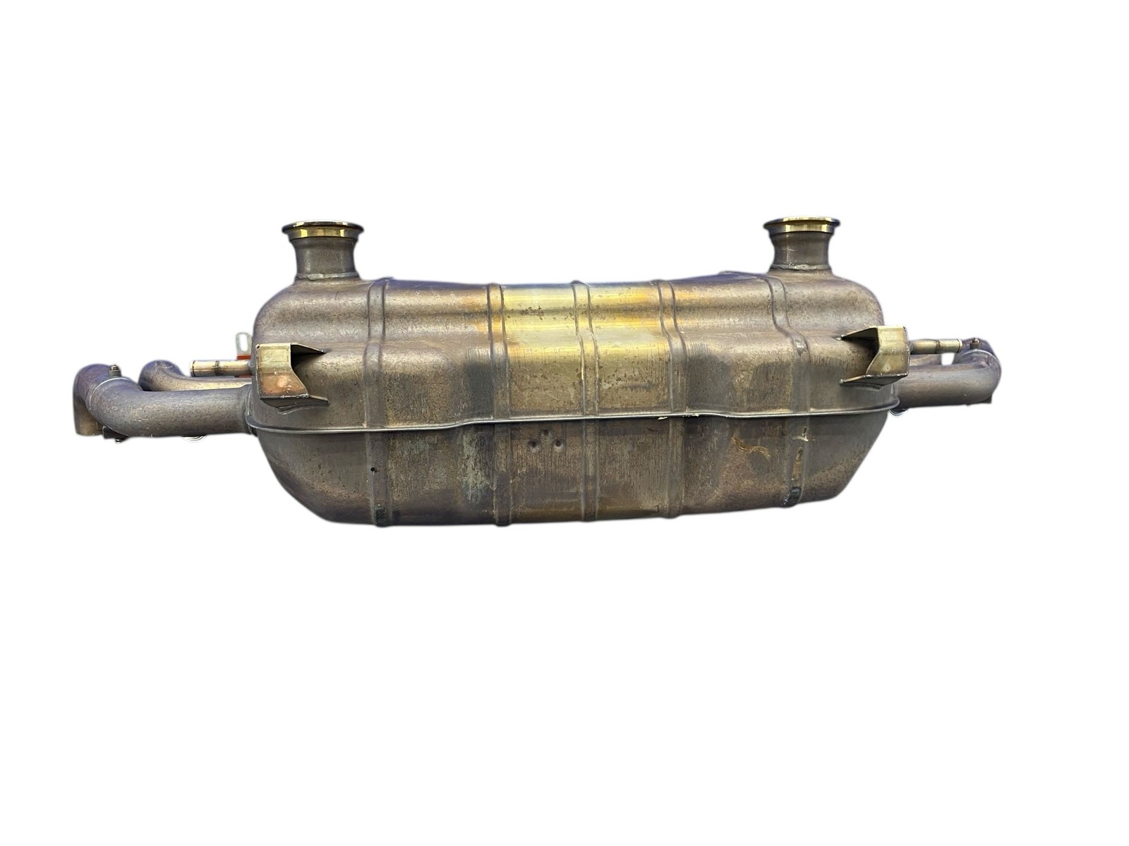 2011-2012 AUDI R8 AWD 5.2L REAR EXHAUST MUFFLER 420251051HX OEM