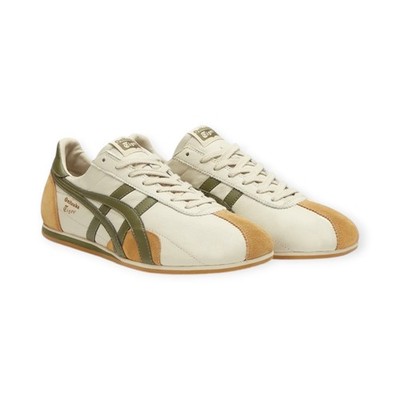 Onitsuka Tiger Runspark Beige Olive Green Mustard Yellow Lifestyle 1183B480-200
