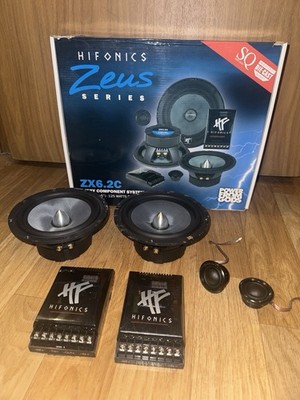 Hifonics ZX6.2 2/3 Wege Set Lautsprecher 16 5 Tiefmitteltöner 165mm Hochtöner
