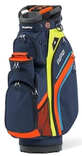 New Bag Boy Golf Chiller Pro Cart Bag Navy/Orange/Citrus