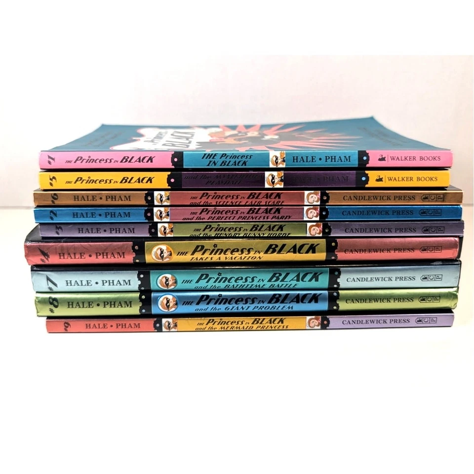 Near Complete Set PRINCESS in BLACK Books Series Shannon Hale vol.1-9 - Image 2 of 3