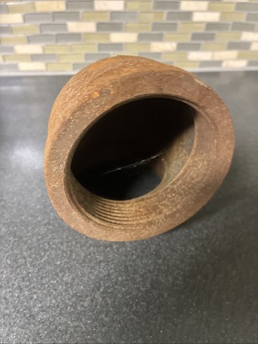 3" Steel Double Female NPT 90° Elbow Cast Pipe Fitting 3 in. Plumbing Connection - Picture 4 of 13
