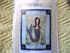 Baby Crib Quilt Pattern Heart To Hand Mermaid Under The Sea Uncut