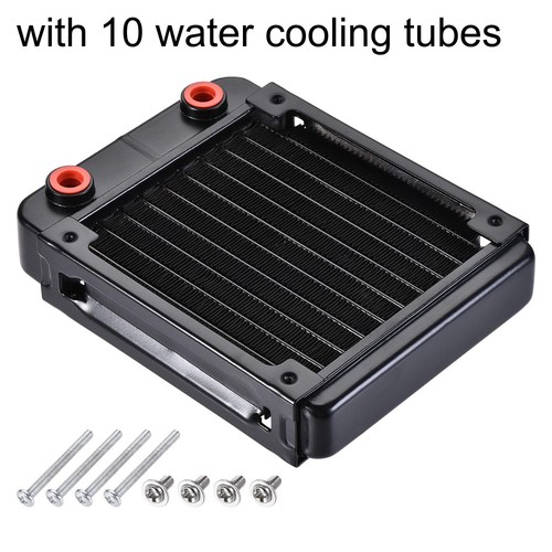 Water Cooling Radiator for PC CPU 155mm x 120mm x 32mm with 10 Aluminum Tube - Afbeelding 3 van 6