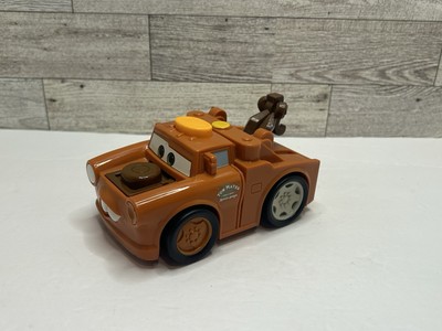 Disney Pixar Fish Price  2010 Tow Mater 5  Truck Push Down He Talks / Plastic