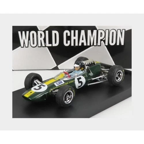 1:43 BRUMM Lotus F1 33 #5 ganador GP británico Jim Clark 1965 + figura R590-CH MMC Foto 2 de 2