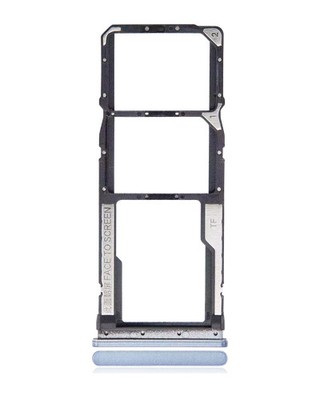 Dual-SIM-Karten-Tray für Redmi Note 9S/Pro 4G, Qualität A, Interstellar Gray Int