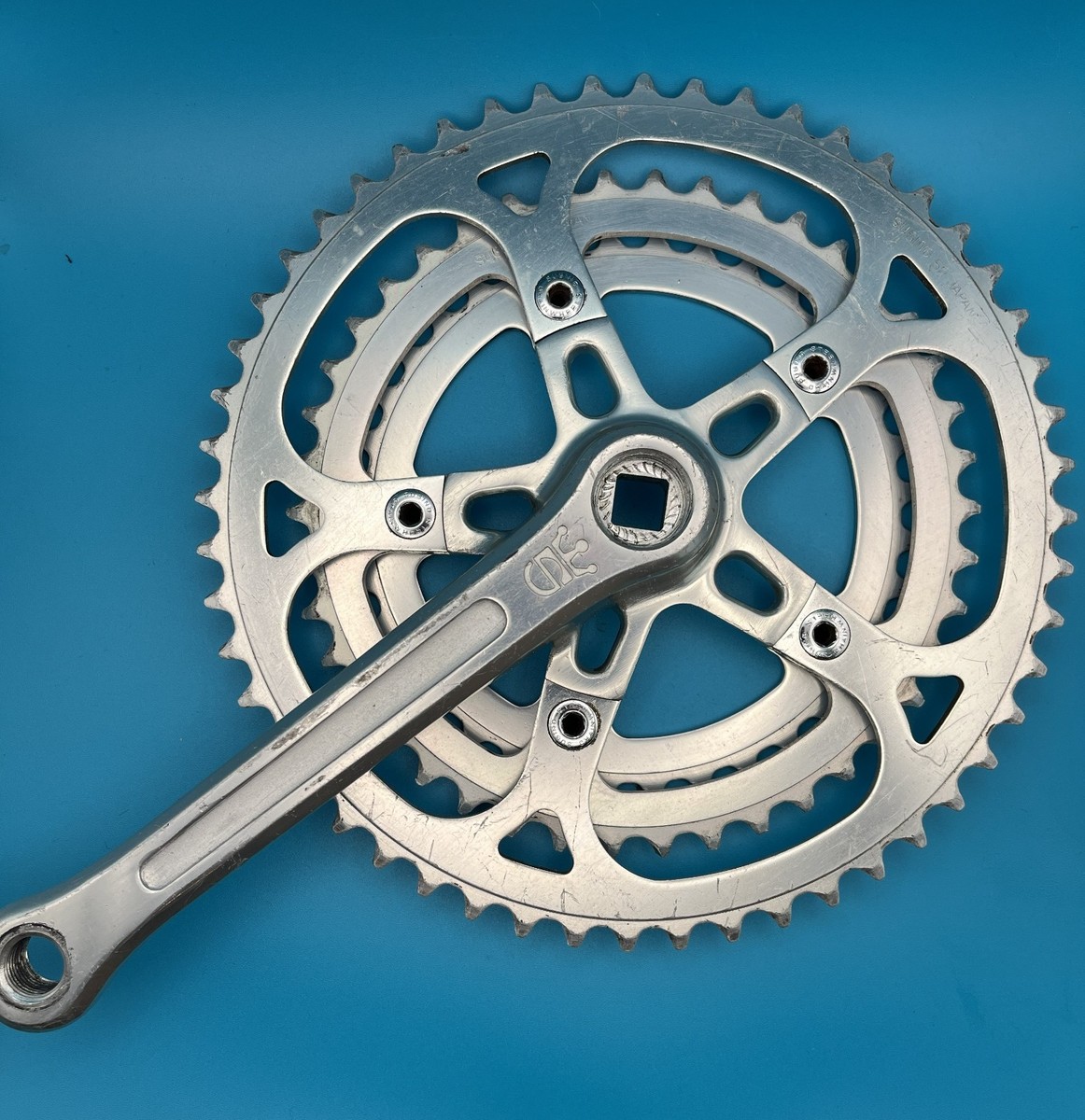 7B) Vintage SUGINO Mighty Tour Triple Road crank, RIGHT ONLY