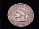 1890 Indian Head Cent, Very Good  grade.