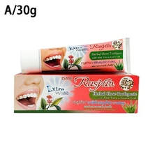 30/100g Herbal Clove Toothpaste - Antibacterial Teeth Whitening Breath^uk| H7K9