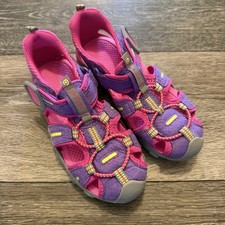 Pediped Little Girls Sahara Flex Water Sandals Purple Pink 12 12.5 29 NWOB New