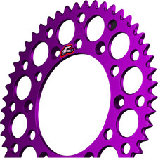 Renthal 520 Ultralight Aluminum Rear Sprocket 49T Purple #112U-520