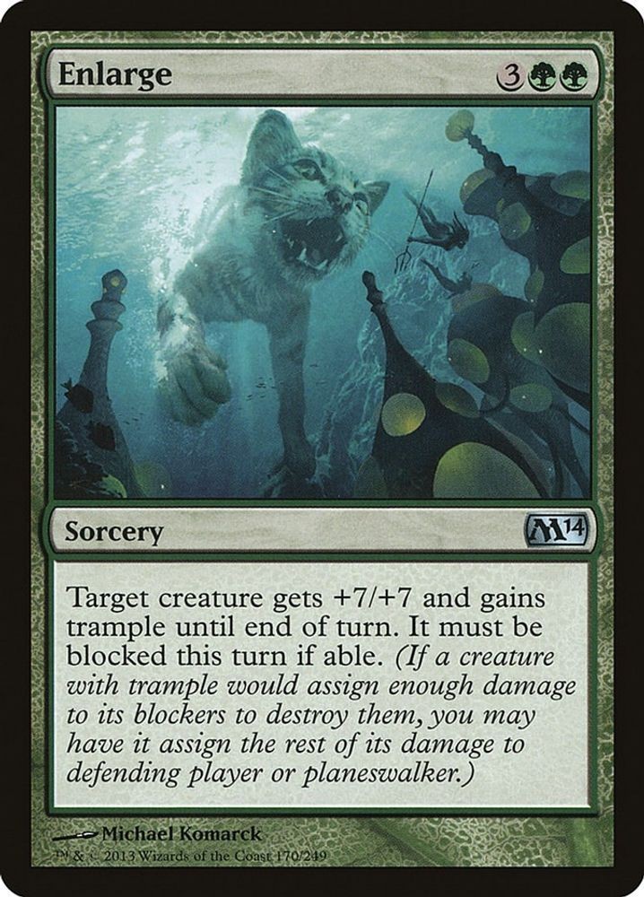 2013 Magic: The Gathering: Magic 2014 (M14) - Enlarge (#170, U, Near Mint)