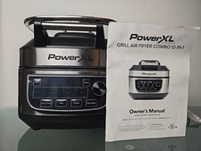 Power XL 6qt Digital Air Fryer Grill 12 In 1 Combo NEW Premium Cook MFC-AF-6C