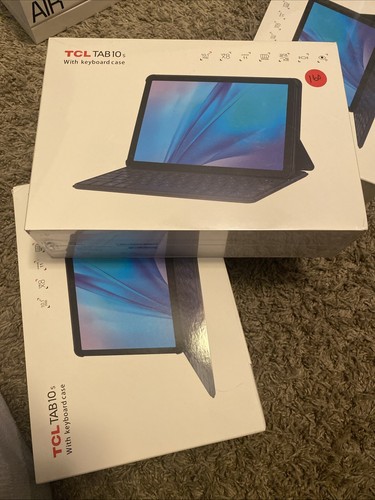 TCL Tab 10S 9081X 32GB 10.1" Wi-Fi with Keyboard Case Bundle Tablet Sealed Box - Picture 3 of 3