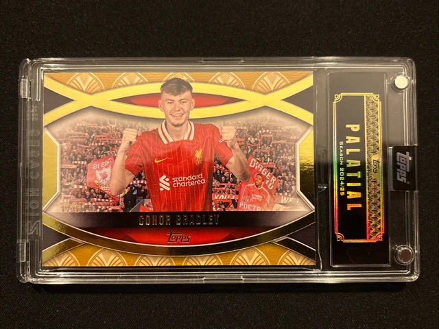 2024-25 Topps Palatial Conor Bradley 1/1 RC