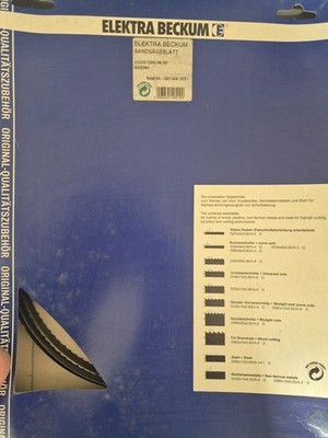 Metabo / Elektra Beckum Bandsägeblatt 2225 Sägeband BAS 380