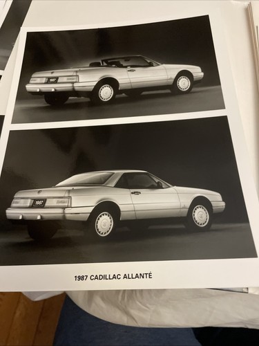 NOS 1987 Cadillac Full Lineup Box Press Kit, Huge W/new Allante’ & Limo info - Picture 13 of 23