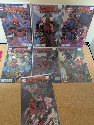 DEADPOOL: Dracula's Gauntlet #1 - 7 (Lot of 7) MARVEL Complete Series 2014 VF/NM