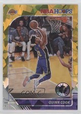 2019 Panini NBA Hoops Premium Stock Gold Cracked Ice Prizm 9/10 Quinn Cook oh4