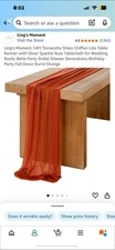 Terracotta Table Runner