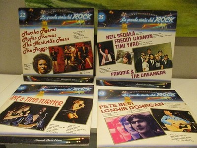 La Grande storia del Rock Vinyl LP Schallplatte Nr.22,35,36,38  VGbisVG+ LaGraP3