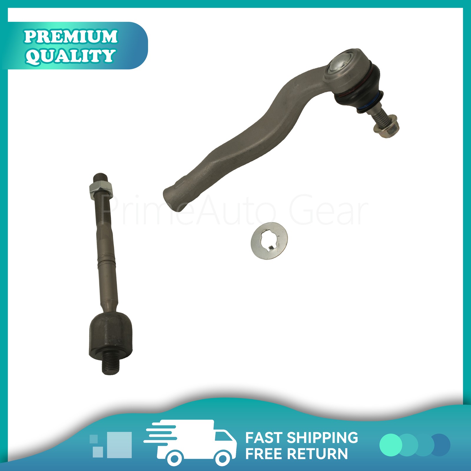 673007161 Left Inner Tie Rod Ball Joint For 2019-2023 Maserati Levante US