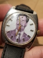 1980'S SADDAM HUSSIEN PRESIDENT WATCH SPECIAL MEMORIAL RARE
