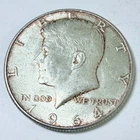 New Listing1964 Kennedy Half Dollar 90% Silver Circulated Coin Free Shipping #8868
