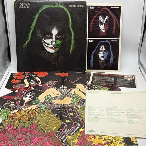 Kiss Lp Peter Criss 1978 Casablanca Vinyl Record With Poster Record 70’s
