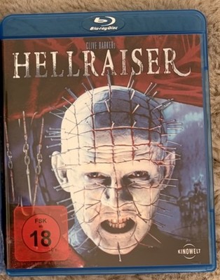 Hellraiser 1 Blu-Ray TOP Zustand Kult Horror Klassiker FSK 18