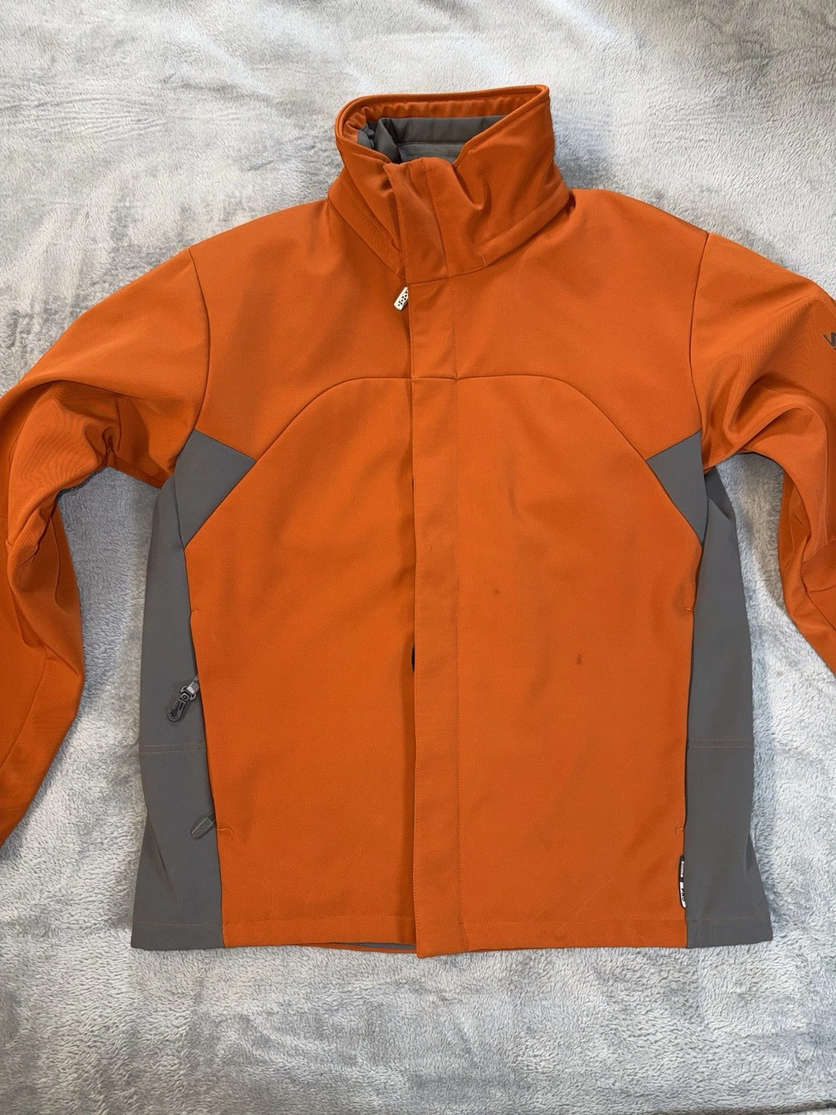 Salomon Clima Pro Smart Skin Mens Skiing Surfboarding Snow Jacket Orange