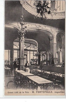 ANGOULEME: Grand Café de la Paix - M. Fortépaule - sehr guter Zustand