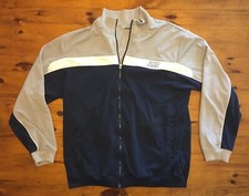 Vintage Nike Spell Out Mini Embroidered Swoosh Full Zip Up Jacket Color Block