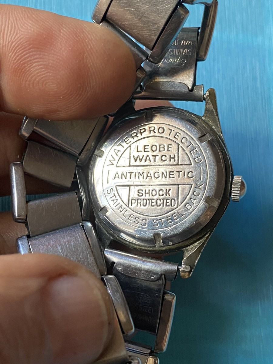 LEOBE 17 JEWELS メンズ手巻き腕時計 動作確認済み Yahoo!オークション - LEOBE 17石 手巻き時計 SWISS