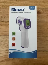 Simzo San Jamar THDG986 Non-Contact Infrared Digital Thermometer HW-F7 White New