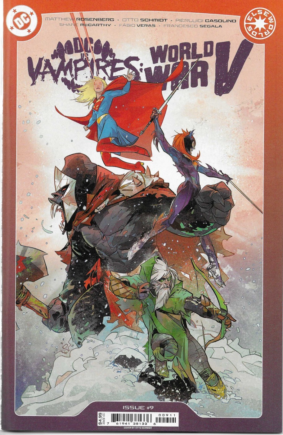 DC VS. VAMPIRES - WORLD WAR V (2024) #9 - New Bagged (S)