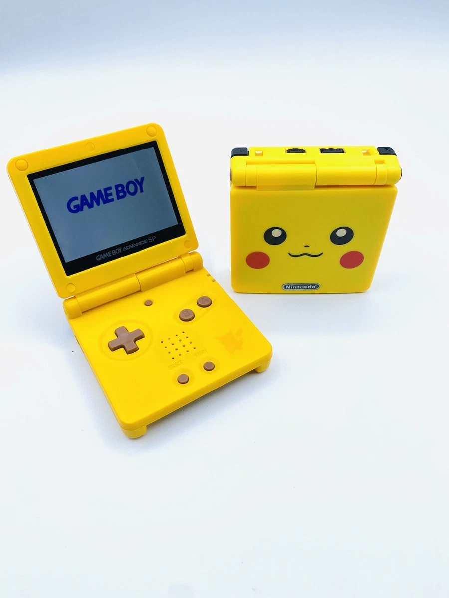 Gameboy advance sp pikachu deals