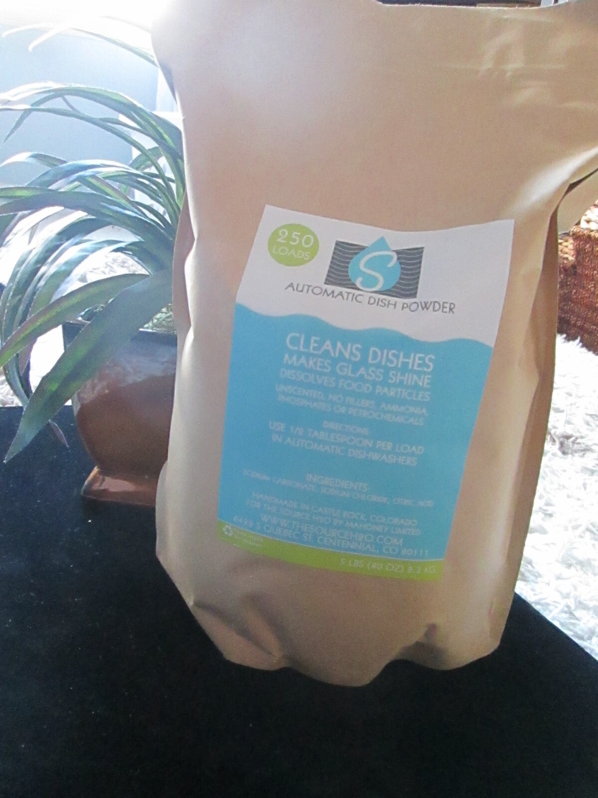 Polvo de plato automático S Source H20 250 cargas hecho a mano en Colorado nuevo sellado