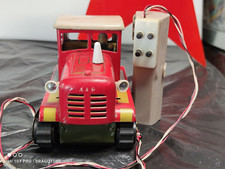 VINTAGE TRACTOR TOY 461 ME 701 MADE 60'S TOY BATTERY OPERATED REMOTE CHINA WORKS