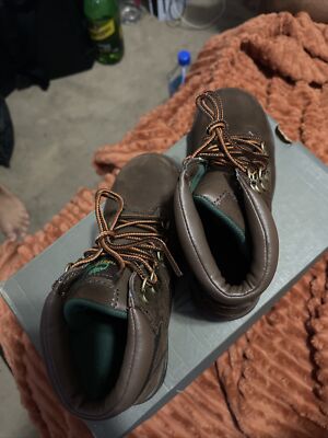 Timberland 6in Field Boot Brown/Green PS Size BRAND NEW W