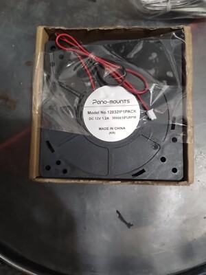 Pano-Mounts 120mm Computer Case Fan With 4Pin PWM