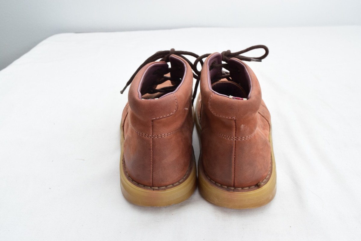 Dr Martens Mens 6 Brown Leather Lace Up Dress Ankle Boots 