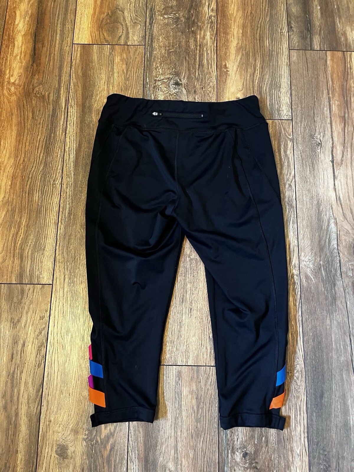 Leggings Fila Nero Sport L Capri Tasca con chiave Donna Lowrise