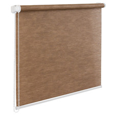 Brown Natural Window Roller Blinds, Light filtering,Few Width Sizes 220cm Drop