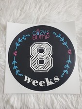 Pregnancy Bump Stickers Announce Your New Baby Bump Adhesive Stickers