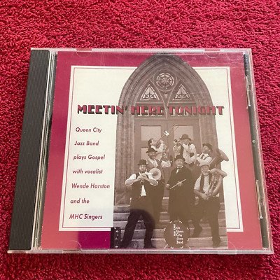QUEEN CITY JAZZ BAND Meetin' Here Tonight CD (Dixieland, Gospel, 1997)