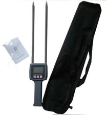 Hay Moisture Meter Humidity Tester Analyzer Straw Moisture Content Testing 0-80%