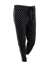 Jenni by Jennifer Moore Women's Metallic Stripe Pajama Pants (S, Ditsy Dot)