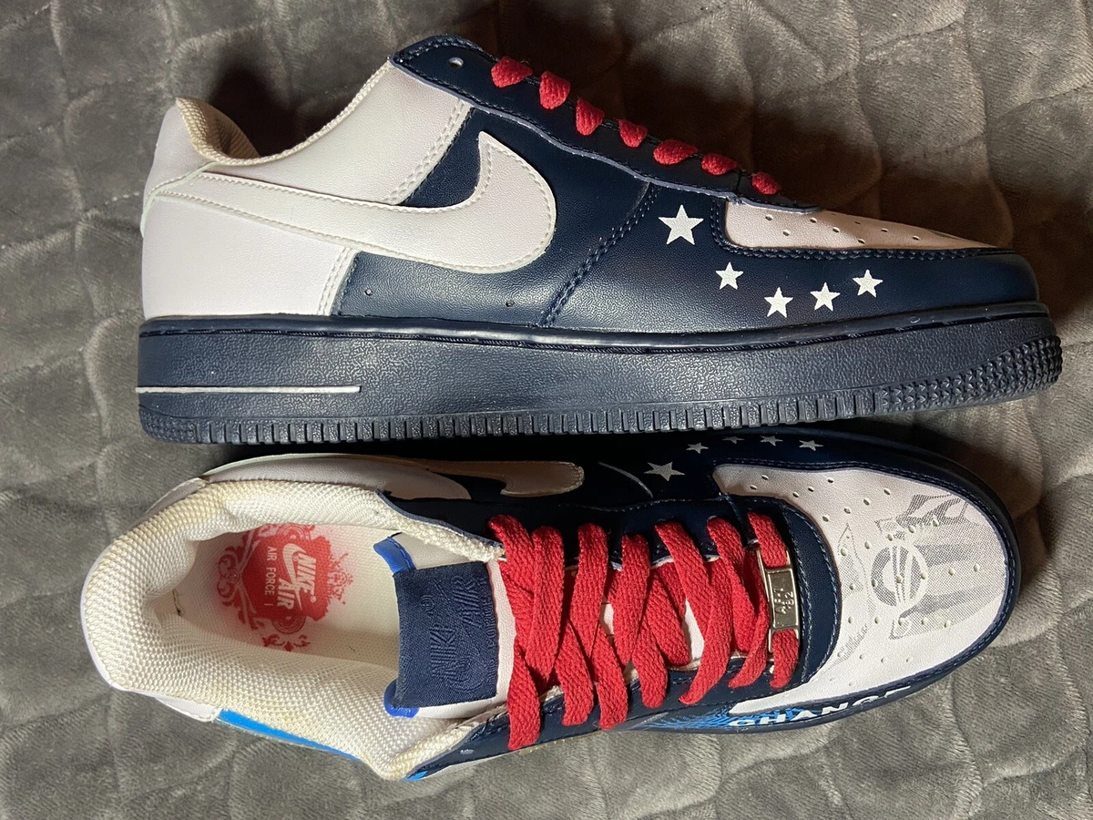 Nike Air Force 1 Obama 08' Yes We Can Low Top Sneakers Size M8 W9